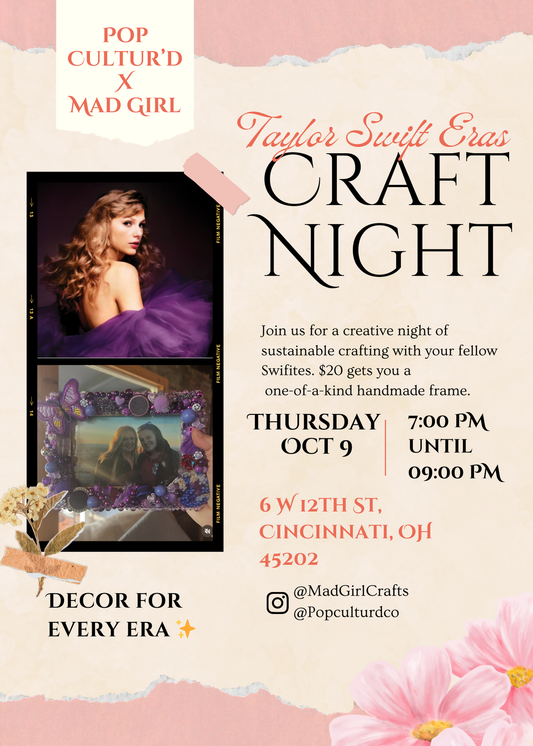 Eras Inspired Frame Decorating Workshop! (October 9th)