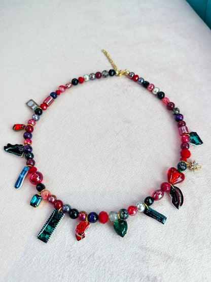 Love At First Bite Charm Necklace