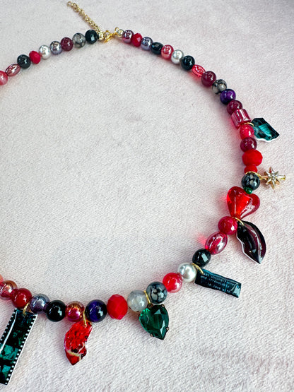 Love At First Bite Charm Necklace