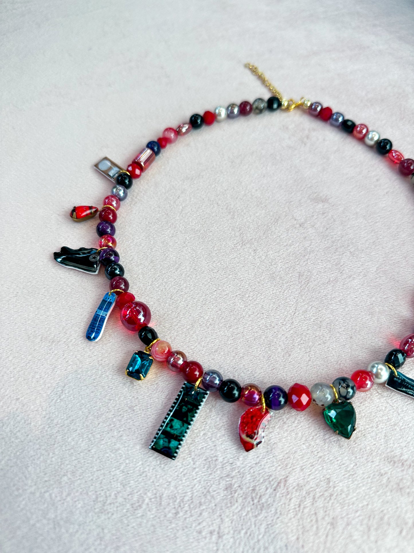 Love At First Bite Charm Necklace