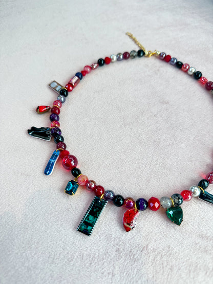 Love At First Bite Charm Necklace