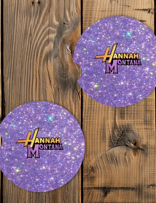 Hannah Sparkle Car Coaster Set