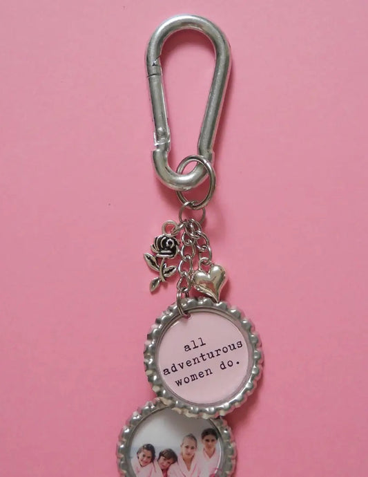All Adventurous Women Do Bag Charm