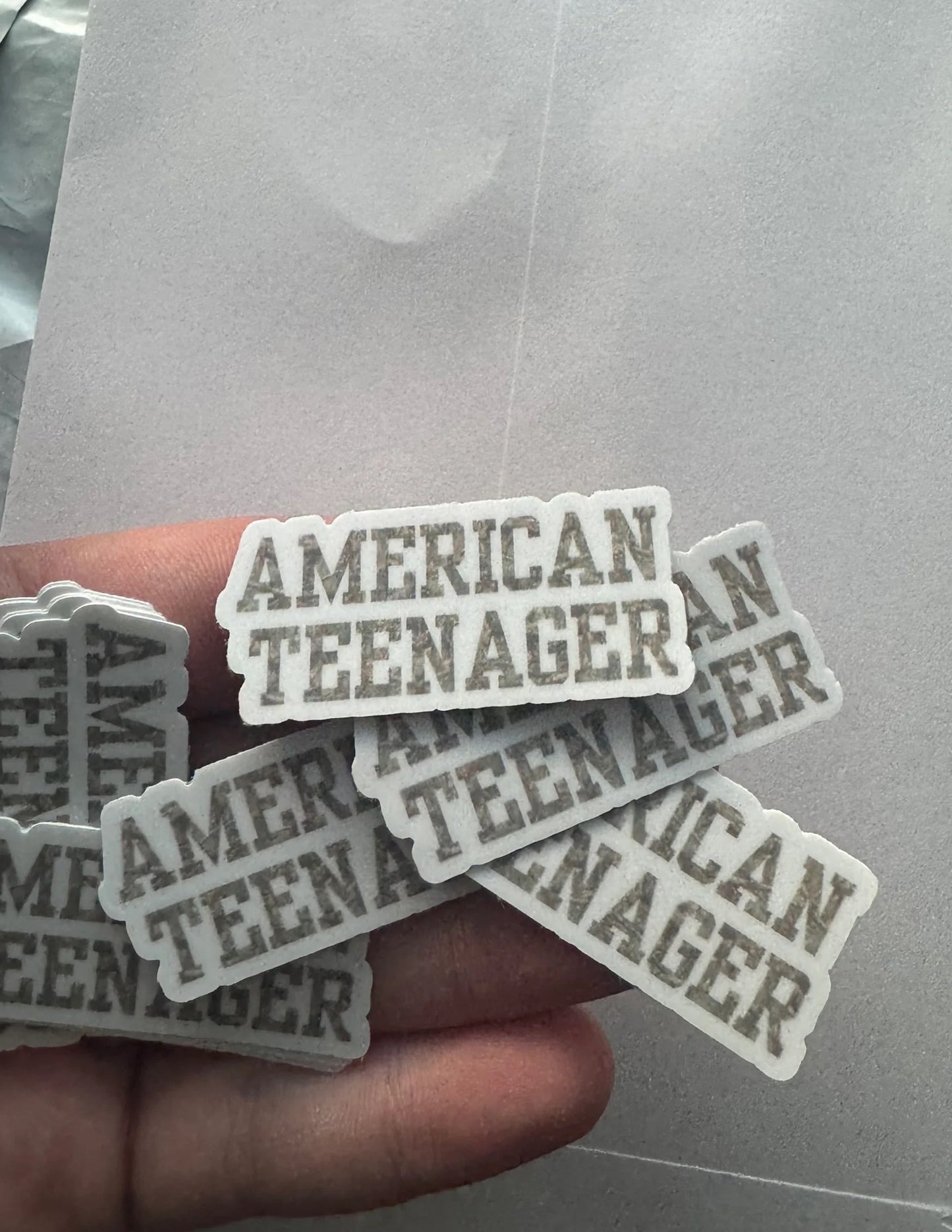 American Teenager Sticker
