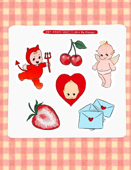 Angel Sticker Sheet
