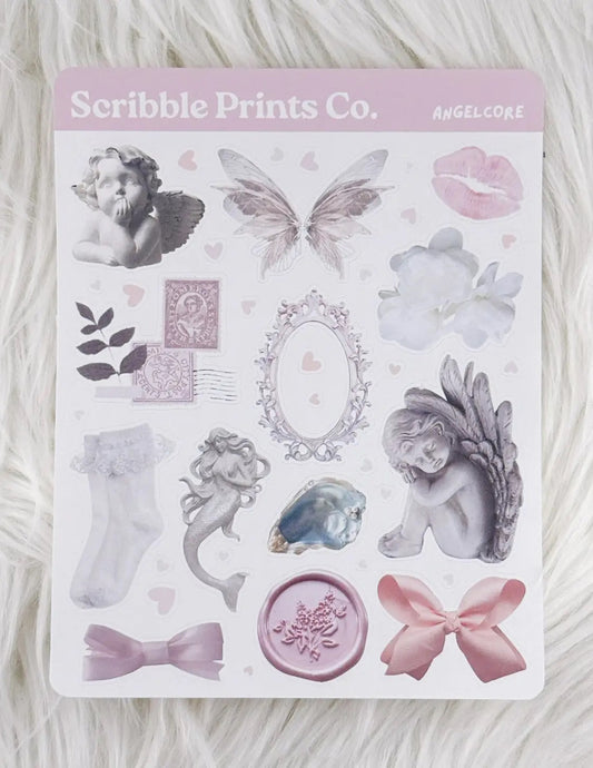 Angelcore Sticker Sheet
