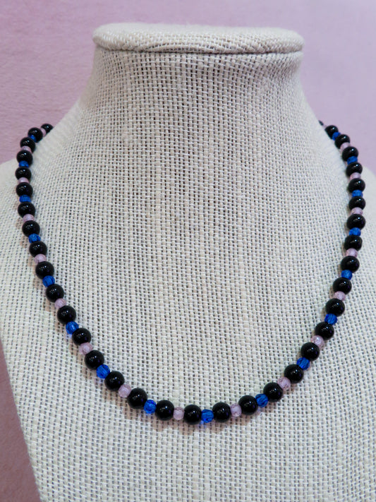 Aperture Beaded Necklace