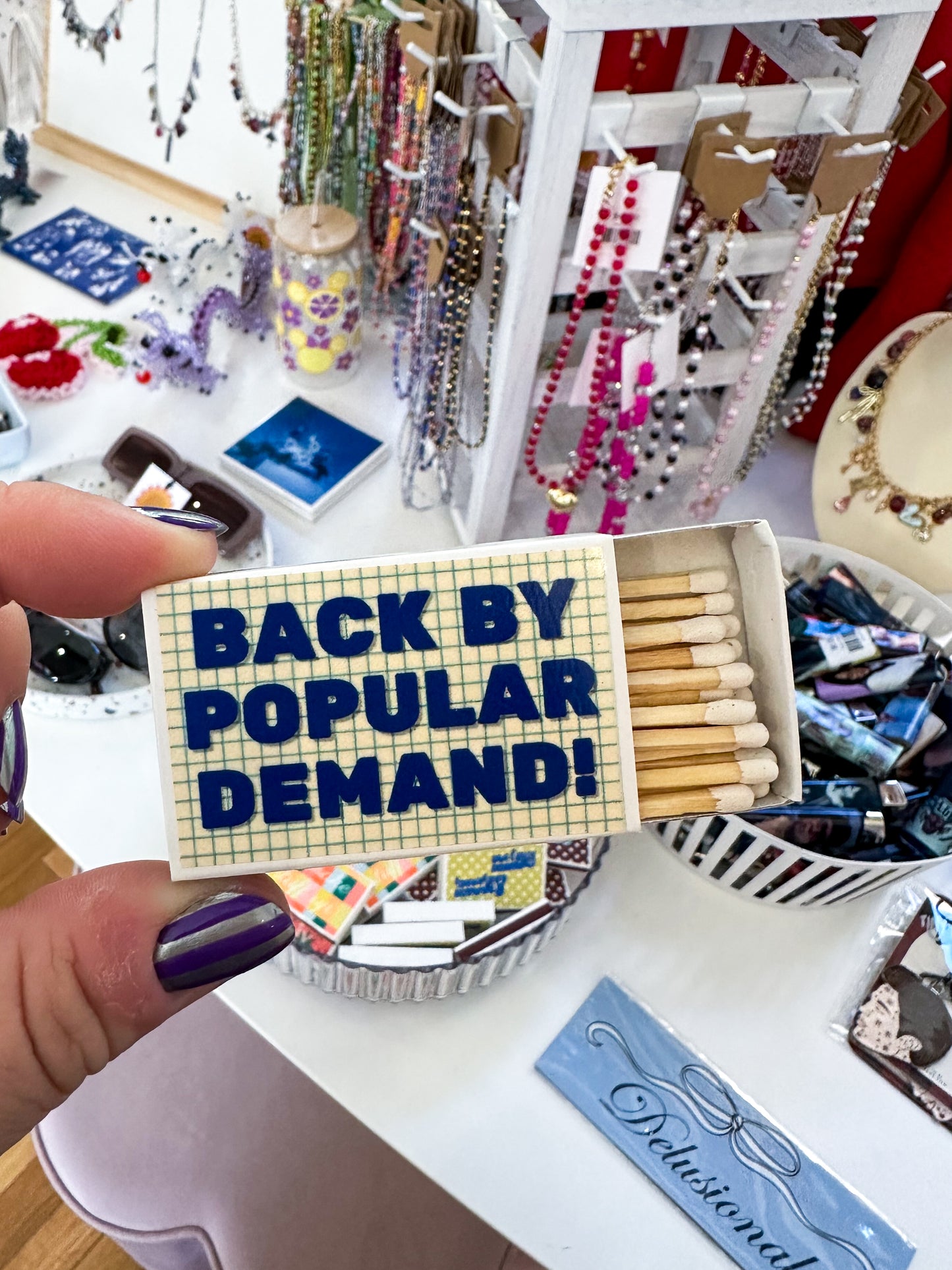 Back By Popular Demand Matchbox