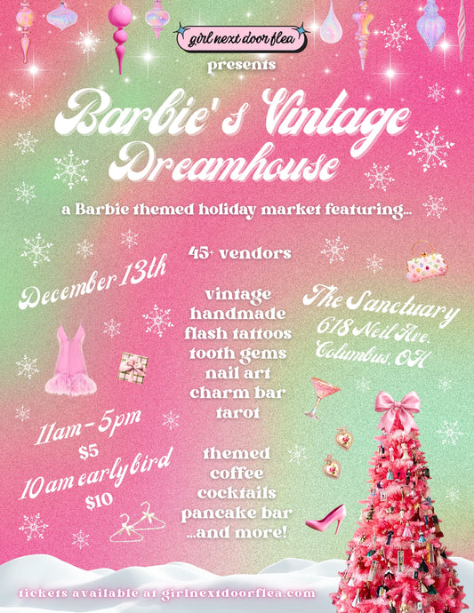 Girl Next Door Flea: Barbie's Vintage Dreamhouse ✨