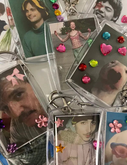 Bedazzled Chappell Keychain