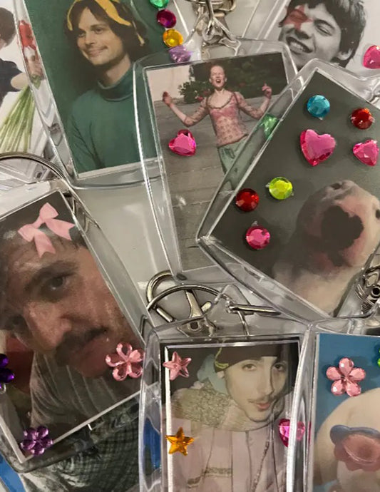 Bedazzled Shane Keychain