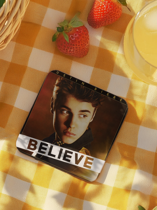 Believe Ceramic Coaster