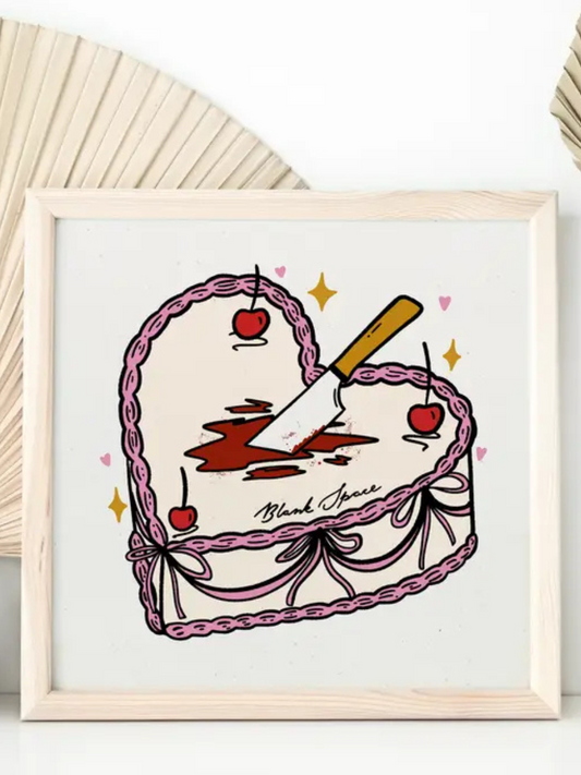 Blank Space Print