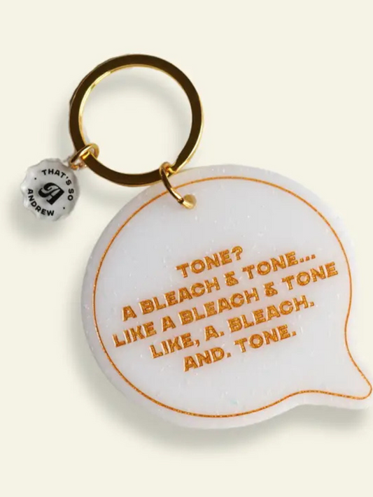 Bleach & Tone Keychain