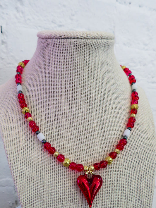 Bleeding Heart Necklace