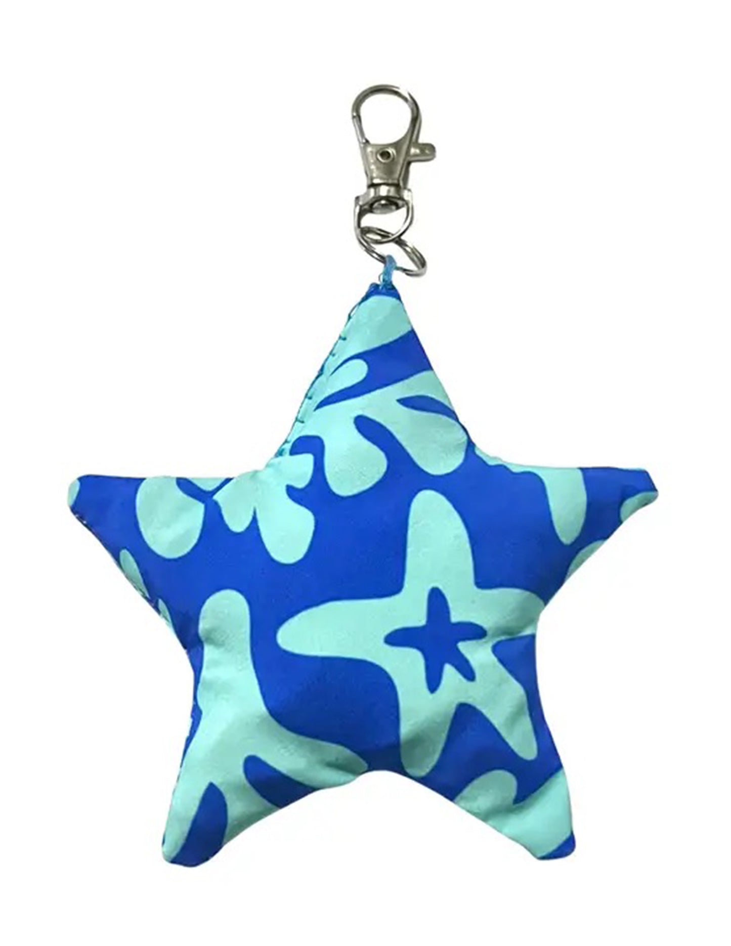 Blue Coral Bag Charm