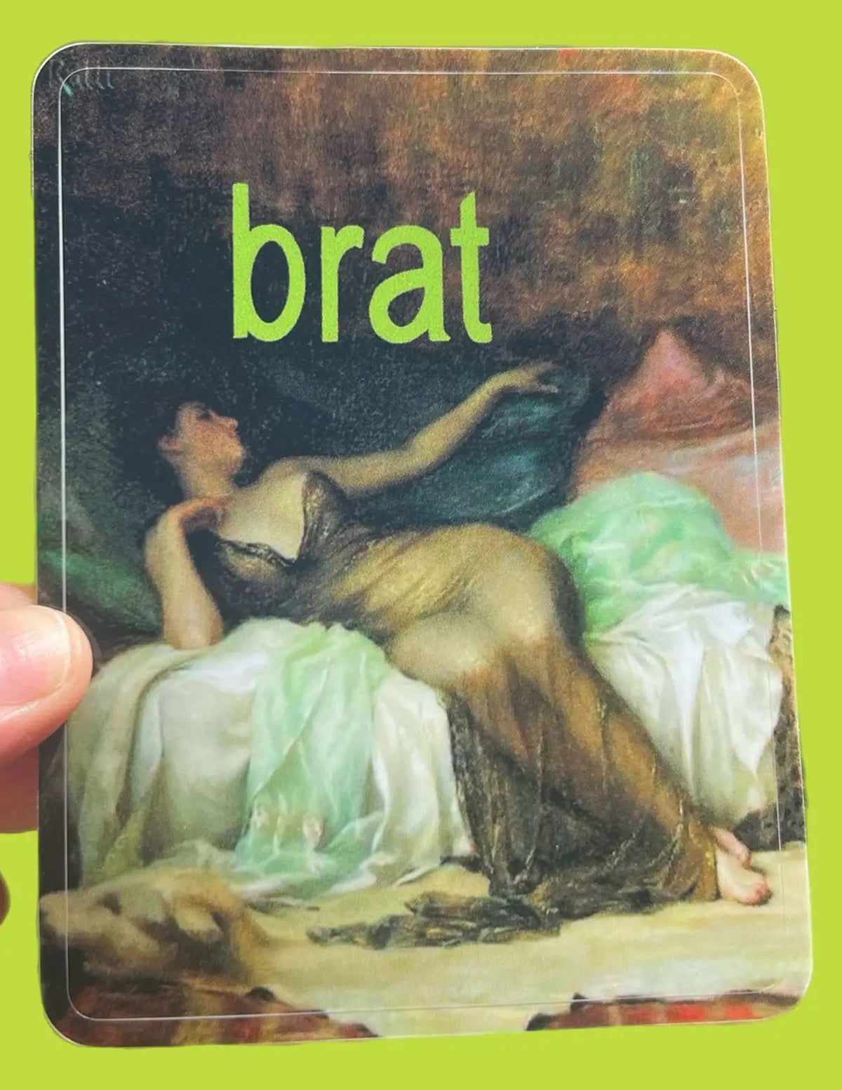 Brat Sticker