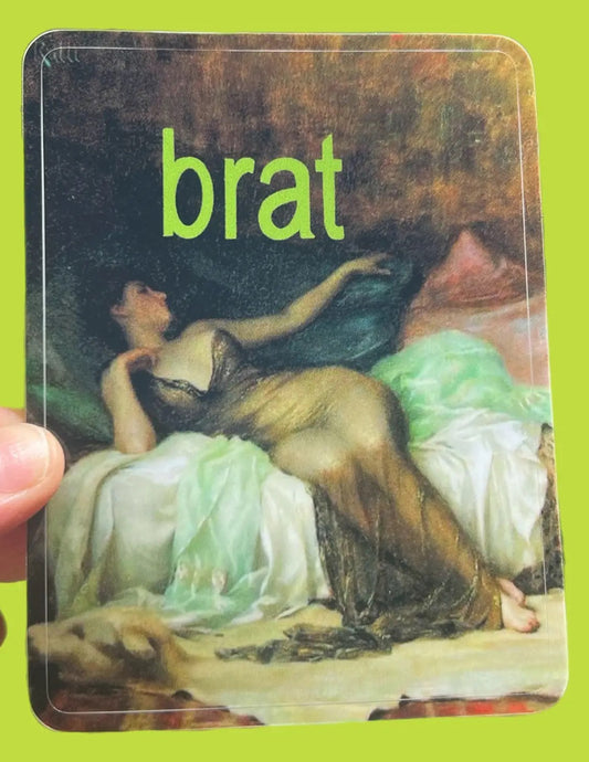 Brat Sticker