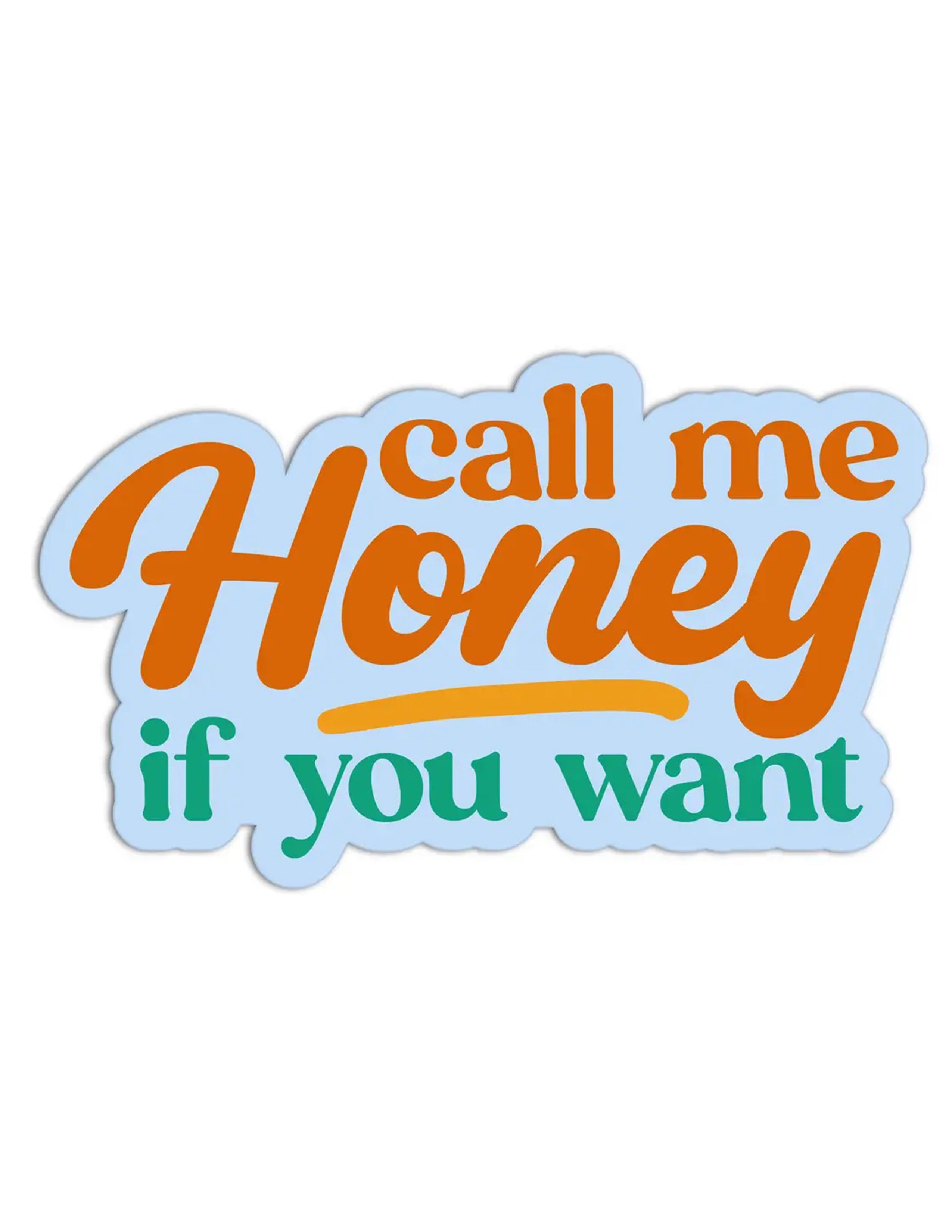 Call Me Honey Sticker – Pop Cultur'd Co.