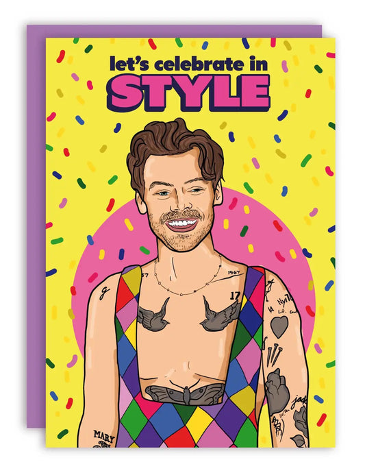 Celebrate In Style Birthday Card