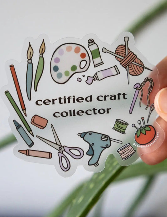 Certified Craft Collector Sticker