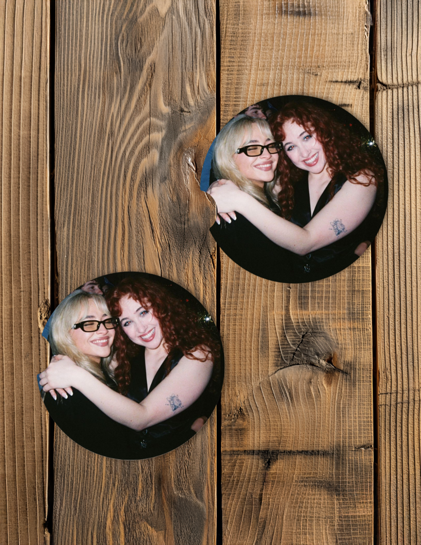 Chappell & Sabrina Car Coaster Set