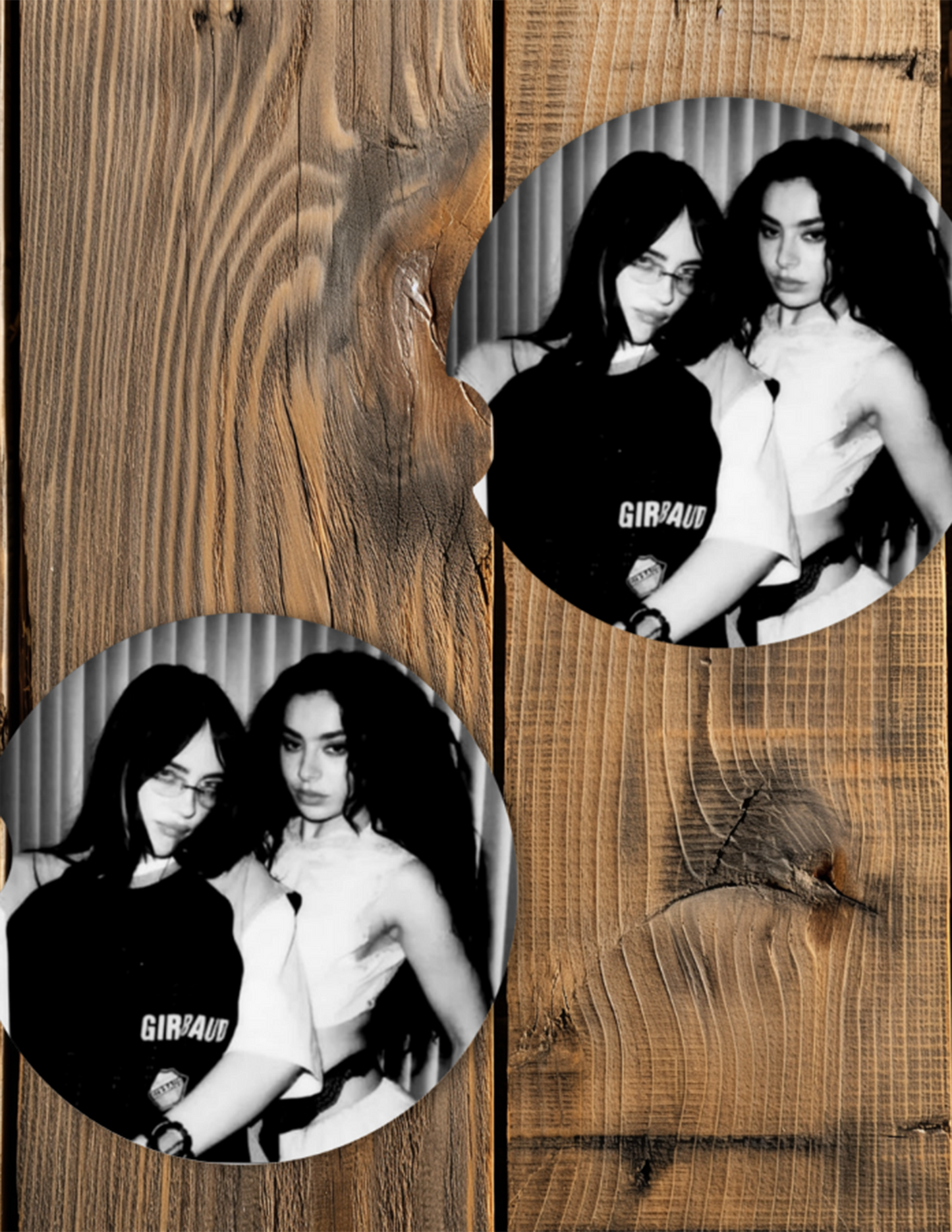 Charli & Billie Car Coaster Set