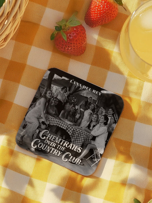 Chemtrails Ceramic Coaster