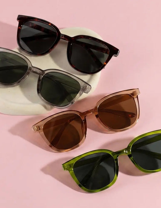 Classic Round Frame Tortoise Sunglasses