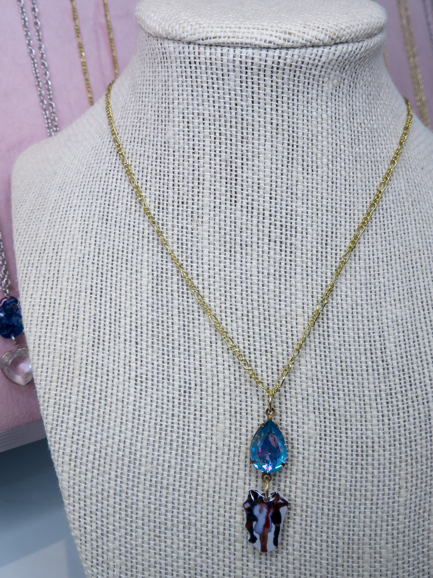 Clueless Christmas Pendant Charm Necklace