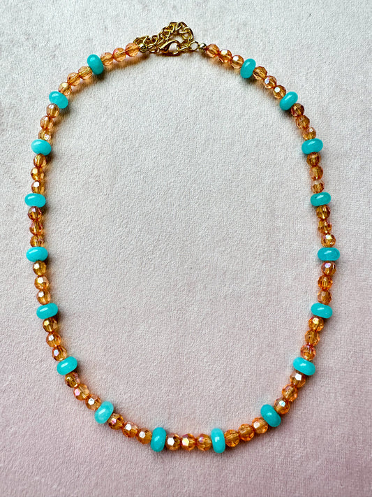 Colorful Gemstone Necklace 4