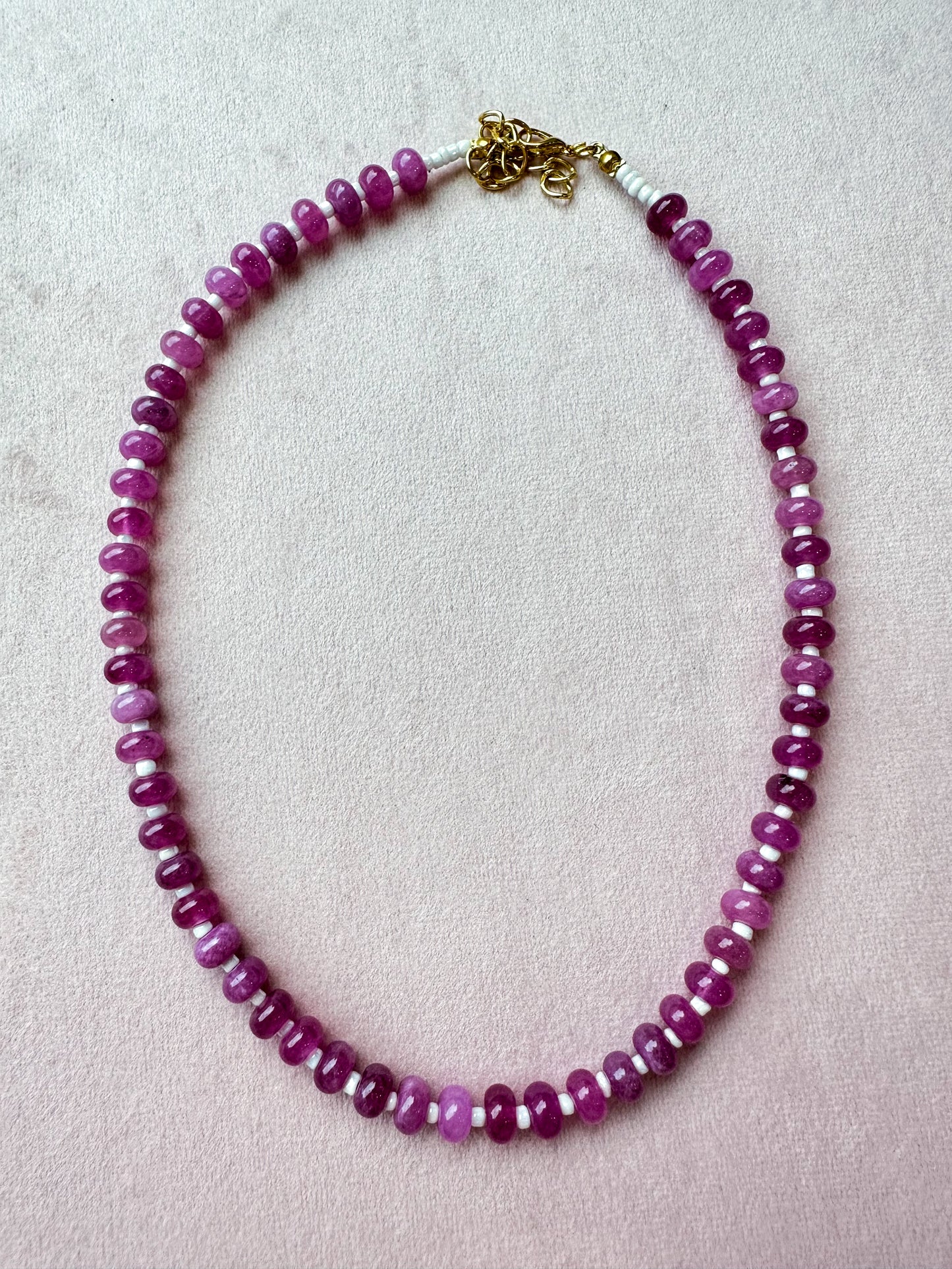 Colorful Gemstone Necklace 12