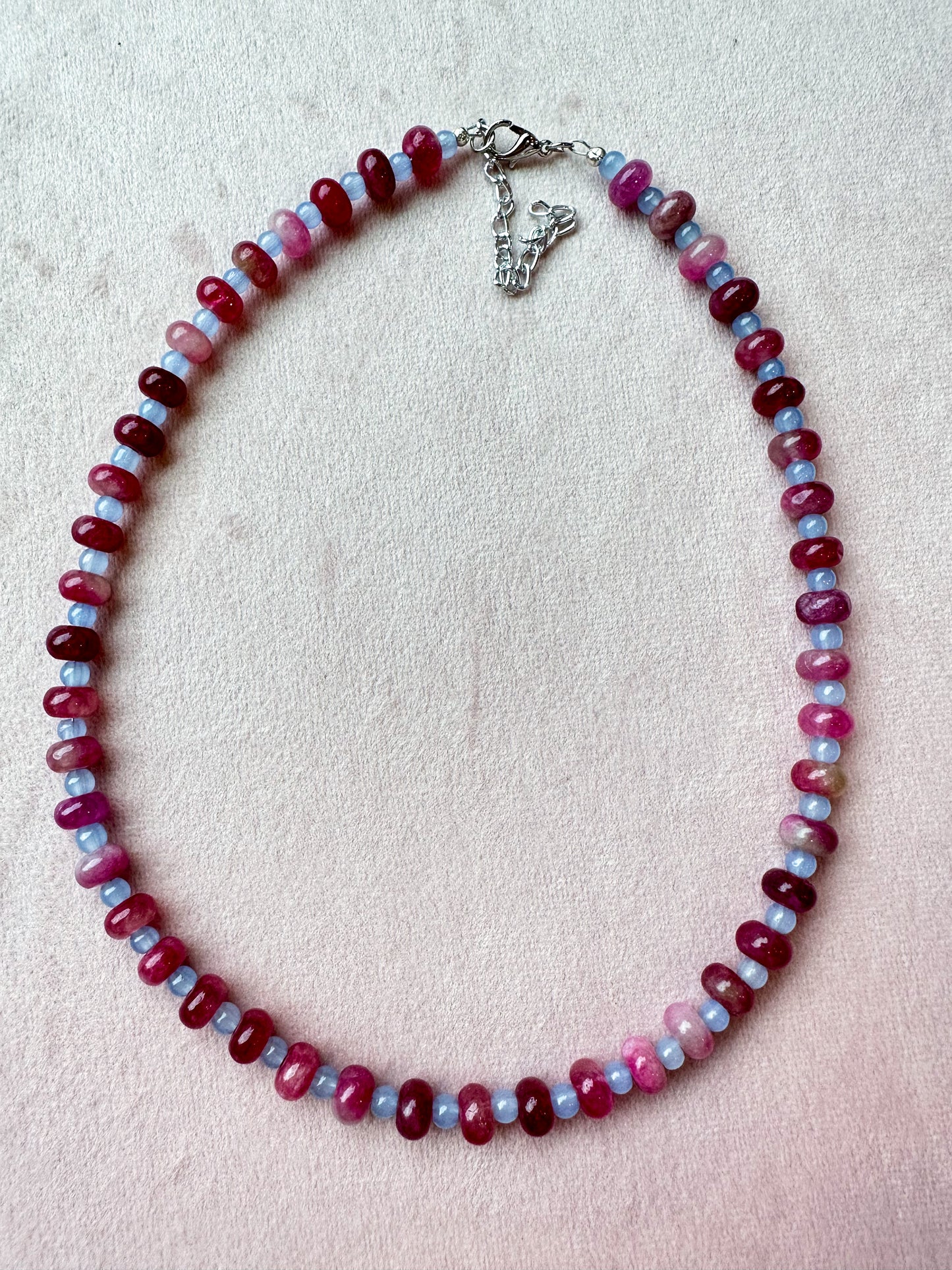 Colorful Gemstone Necklace 15