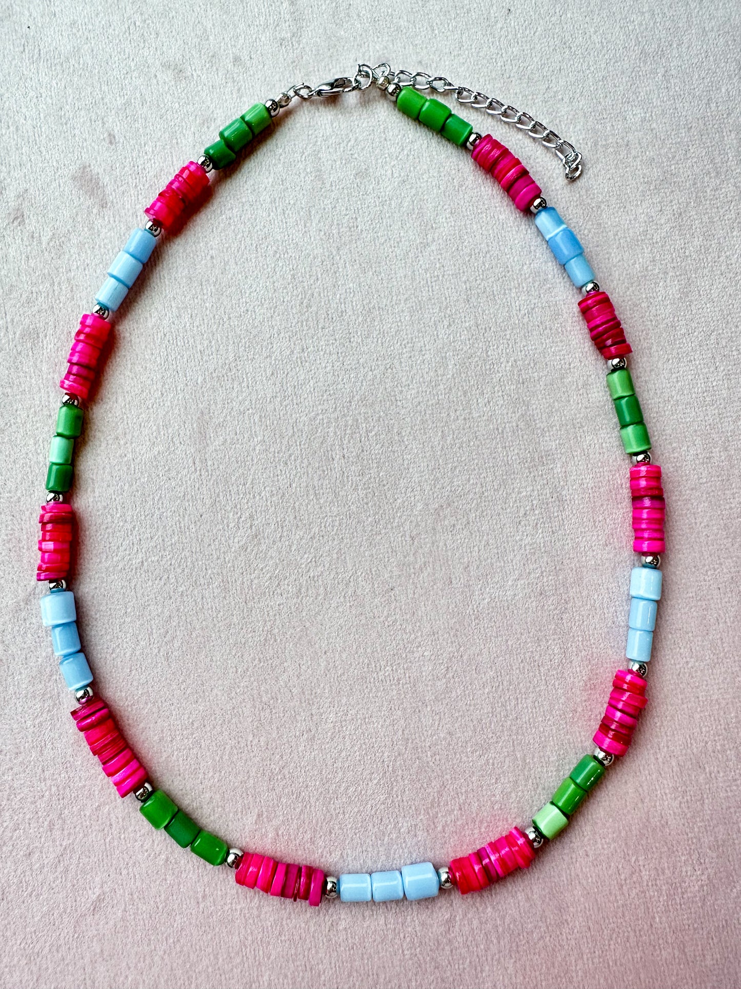 Colorful Gemstone Necklace 16