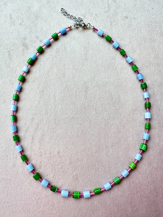 Colorful Gemstone Necklace 18