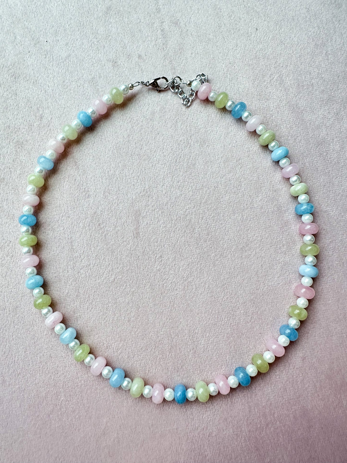 Colorful Gemstone Necklace 21
