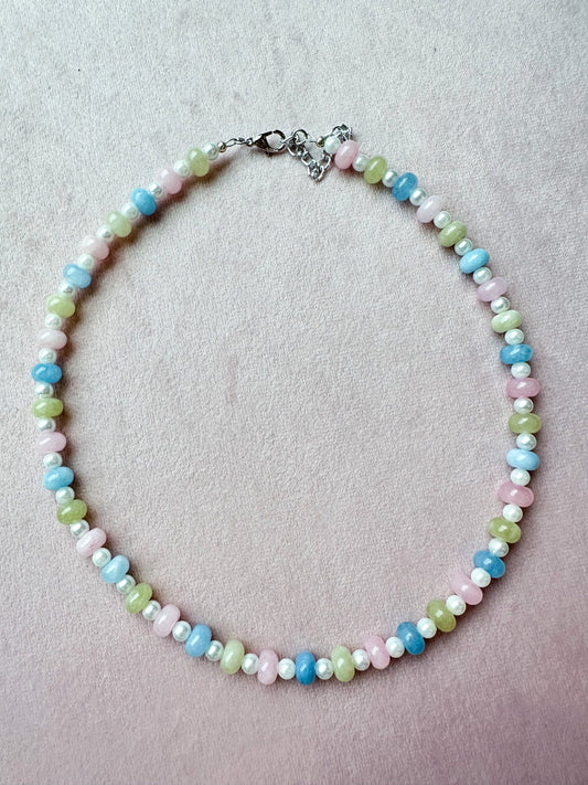 Colorful Gemstone Necklace 21