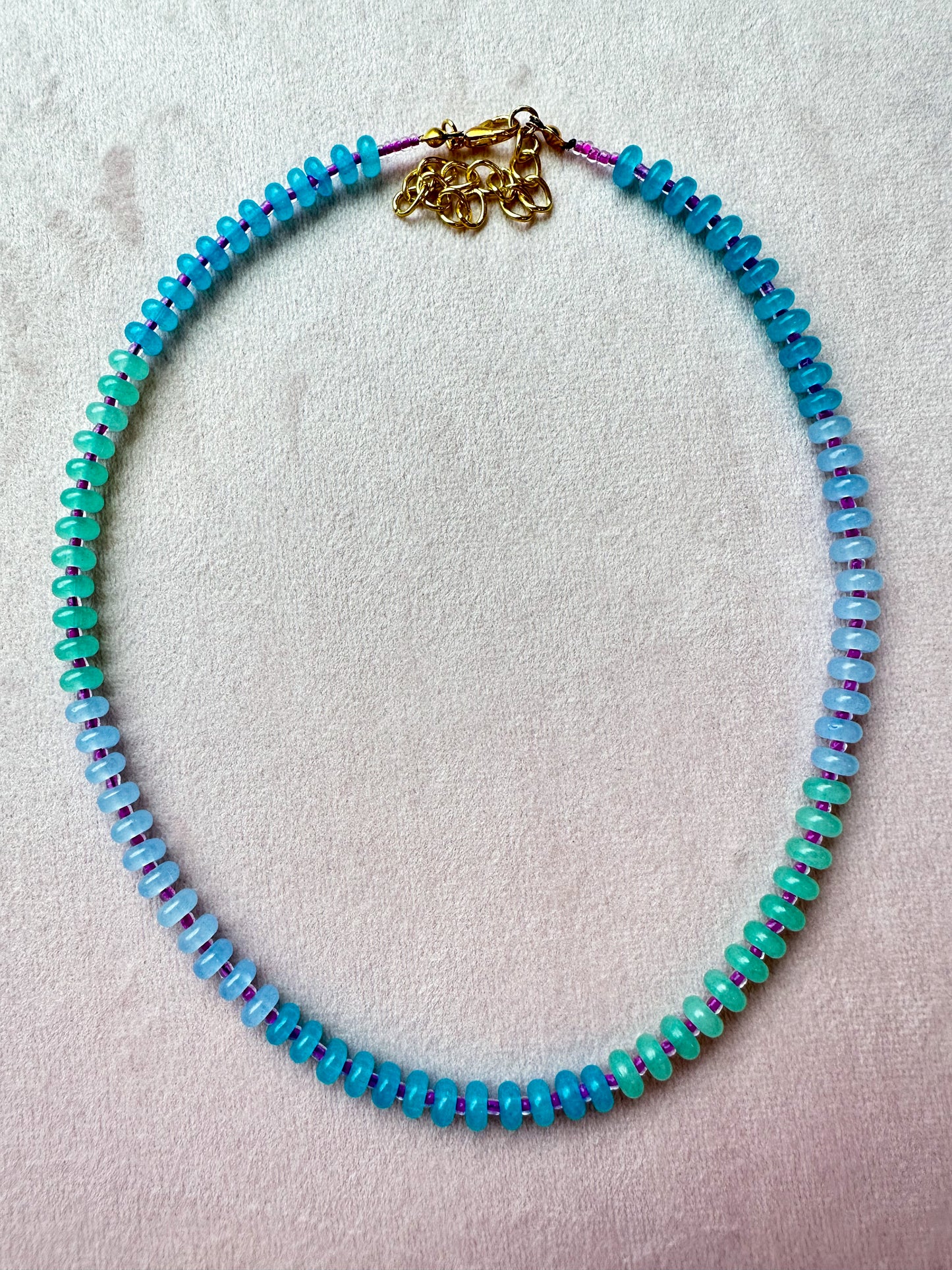 Colorful Gemstone Necklace 22