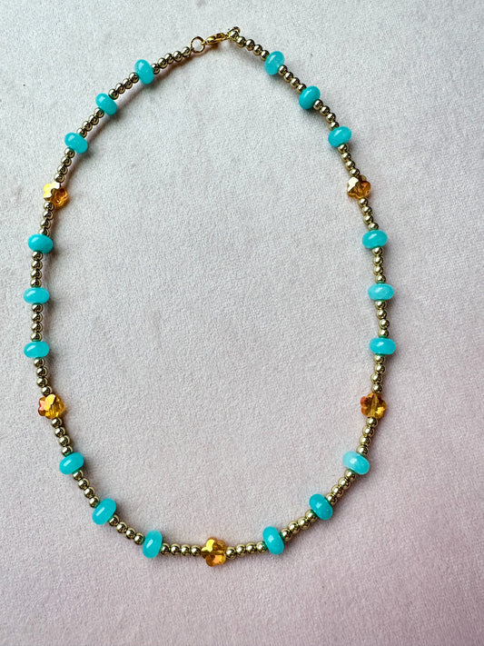 Colorful Gemstone Necklace 24