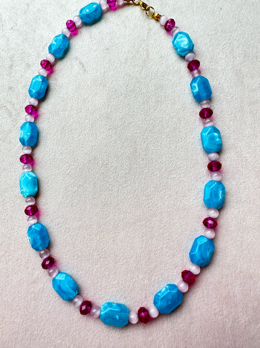 Colorful Gemstone Necklace 25