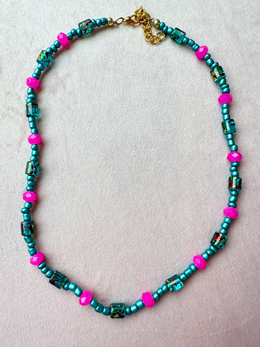 Colorful Gemstone Necklace 28