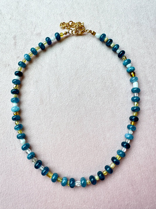 Colorful Gemstone Necklace 30