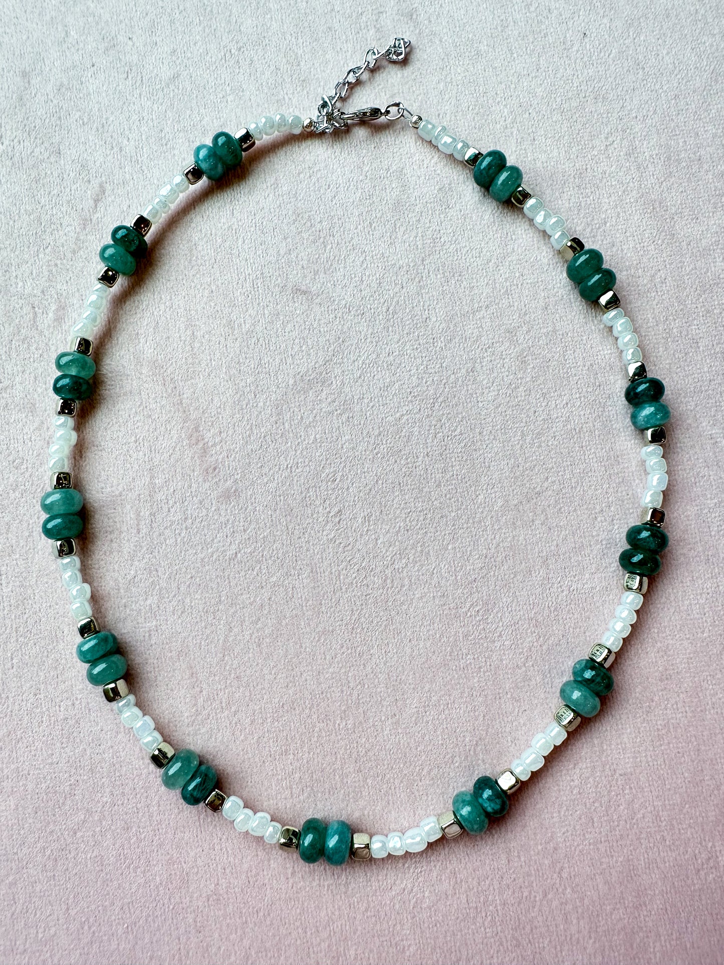 Colorful Gemstone Necklace 38