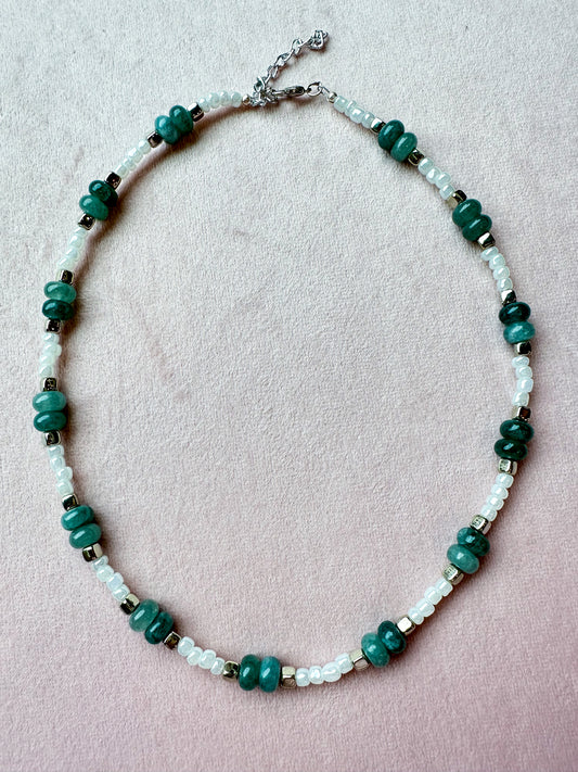 Colorful Gemstone Necklace 38