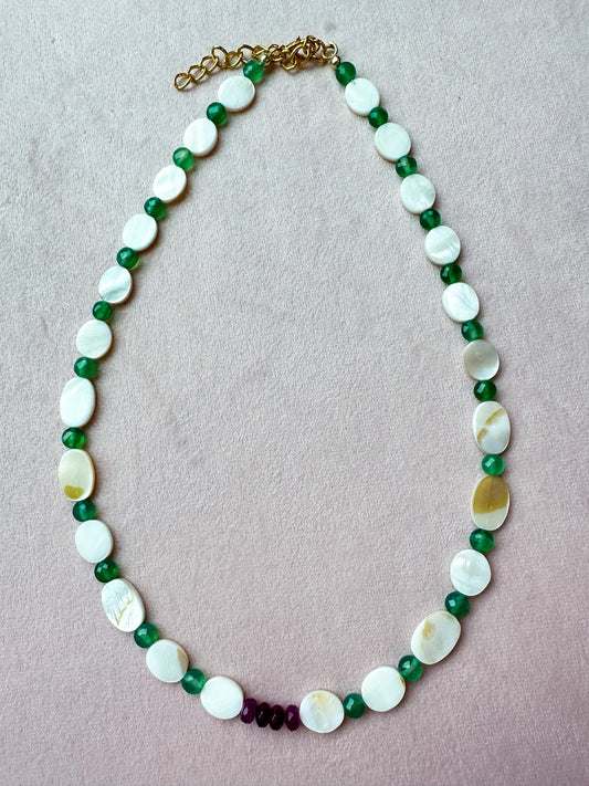 Colorful Gemstone Necklace 39