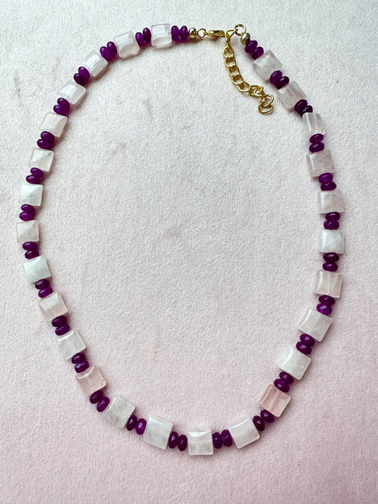 Colorful Gemstone Necklace 43