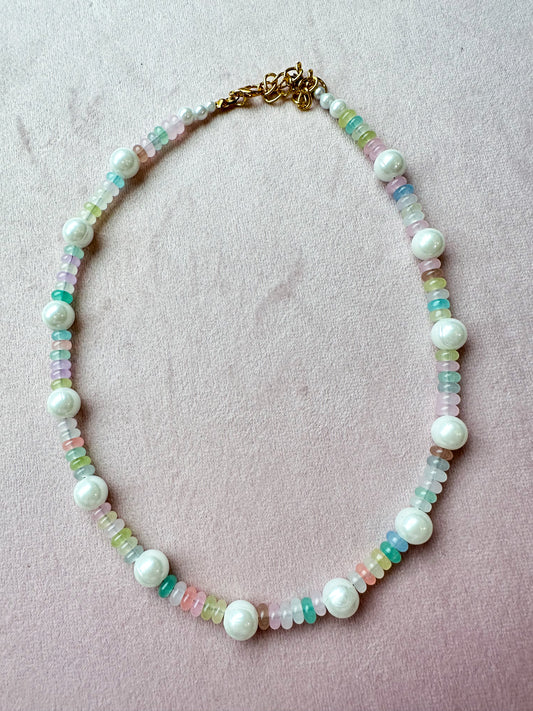 Colorful Gemstone Necklace 46