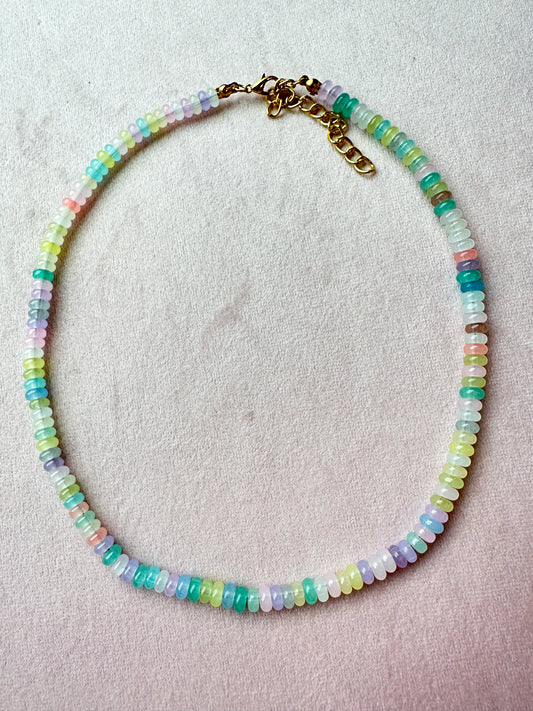 Colorful Gemstone Necklace 47