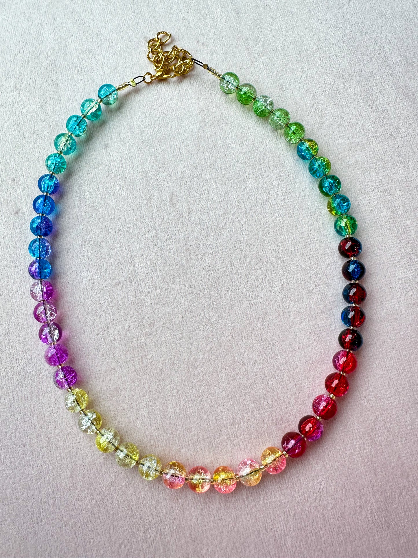 Colorful Gemstone Necklace 57