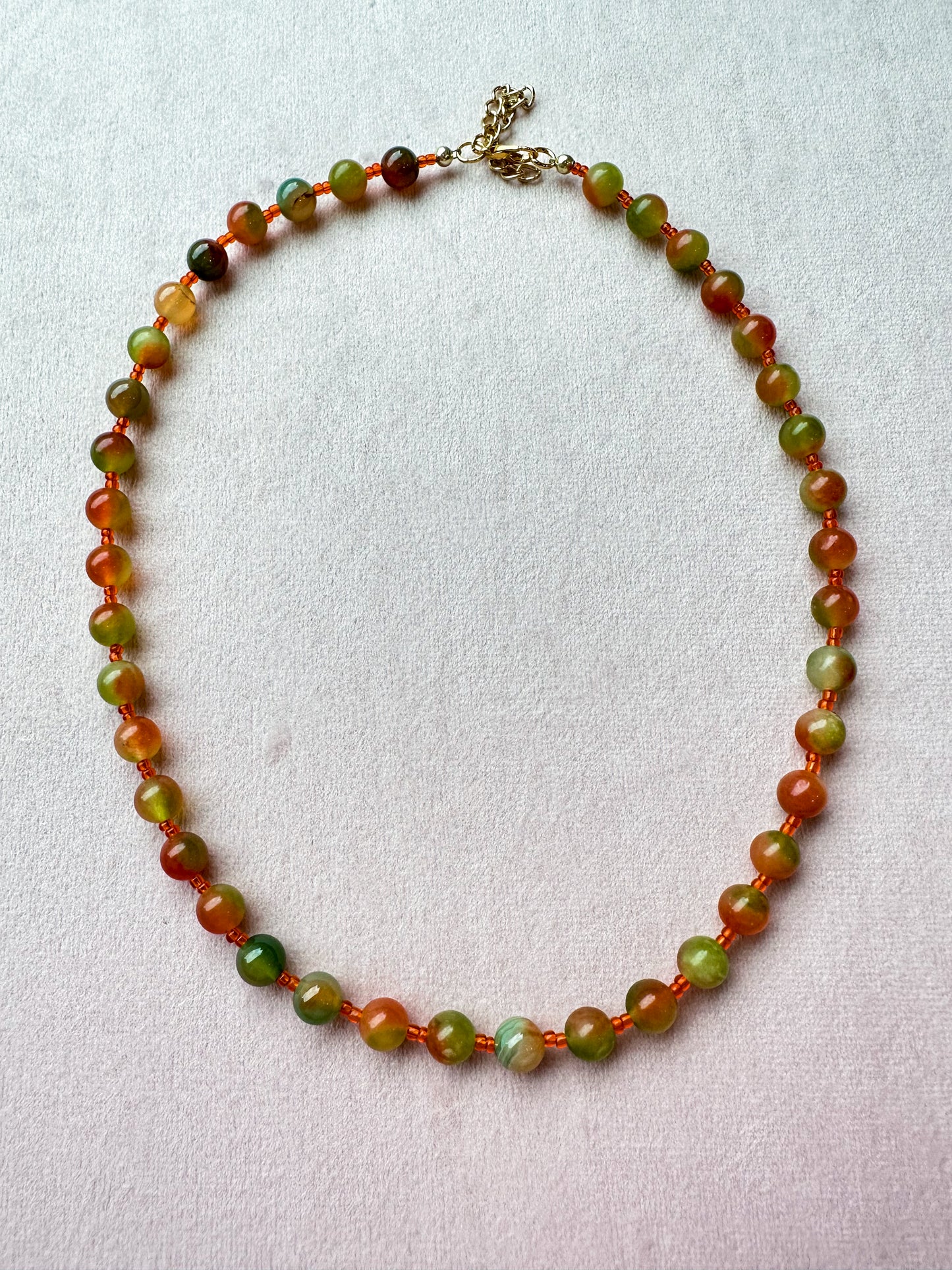 Colorful Gemstone Necklace 64